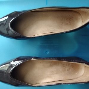 Size 11 Brown Faux Leather Loafers